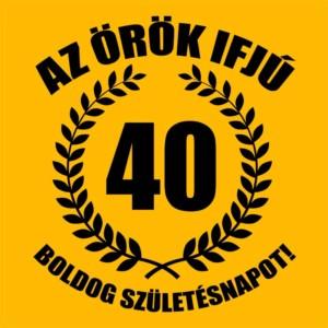 Örök ifjú 40 - Unisex Farmerkabát