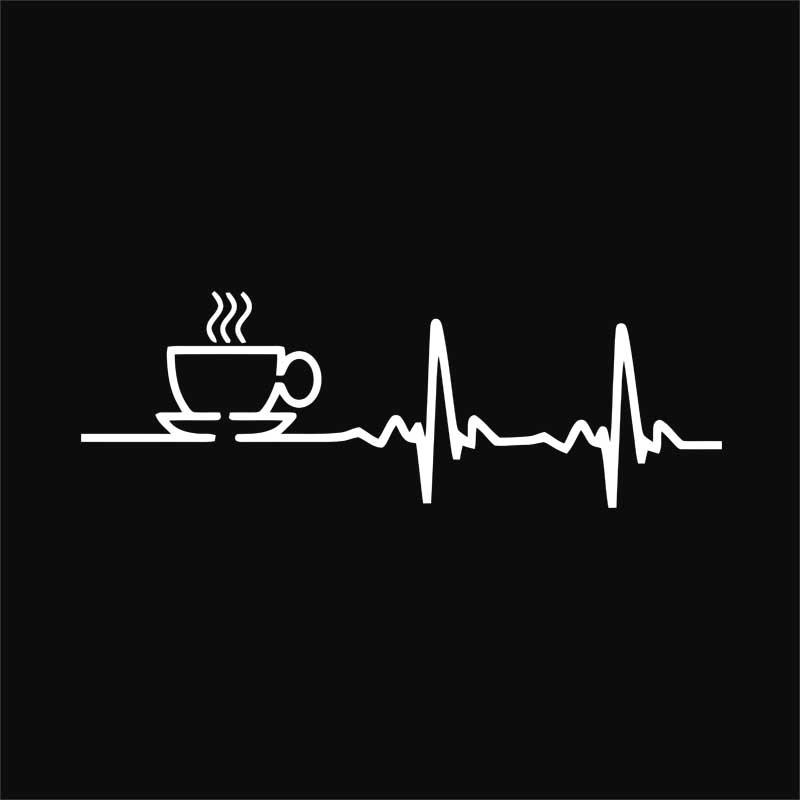 Coffee heartbeat
