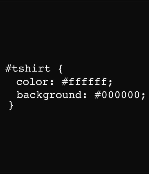 Black t-shirt code Póló - Ha Programming rajongó ezeket a pólókat tuti imádni fogod!