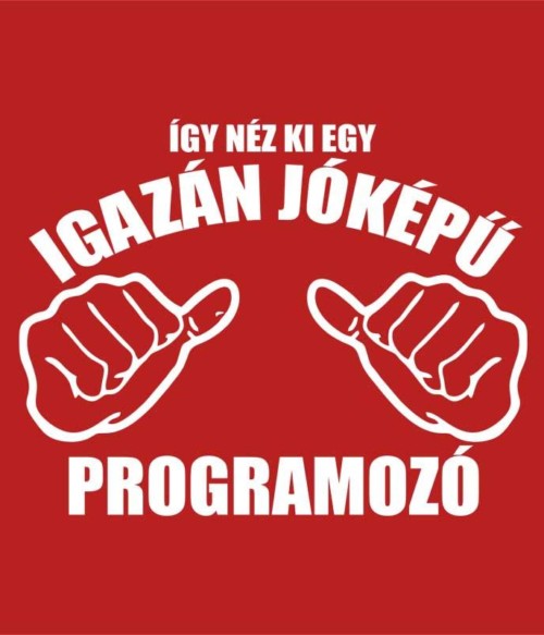 Jóképű programozó Póló - Ha Programming rajongó ezeket a pólókat tuti imádni fogod!