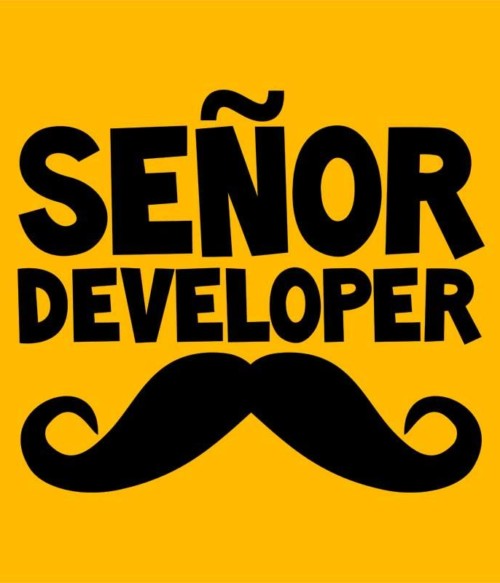 Senor developer Póló - Ha Programming rajongó ezeket a pólókat tuti imádni fogod!