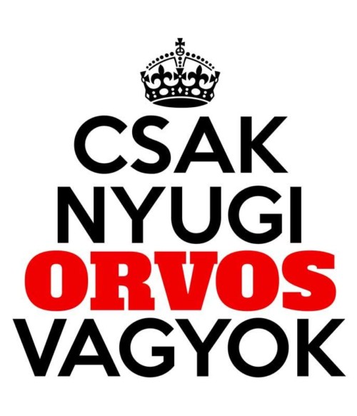 Csak nyugi orvos vagyok Póló - Ha Doctor rajongó ezeket a pólókat tuti imádni fogod!