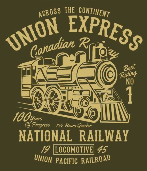 Union express Póló - Ha Locomotive rajongó ezeket a pólókat tuti imádni fogod!