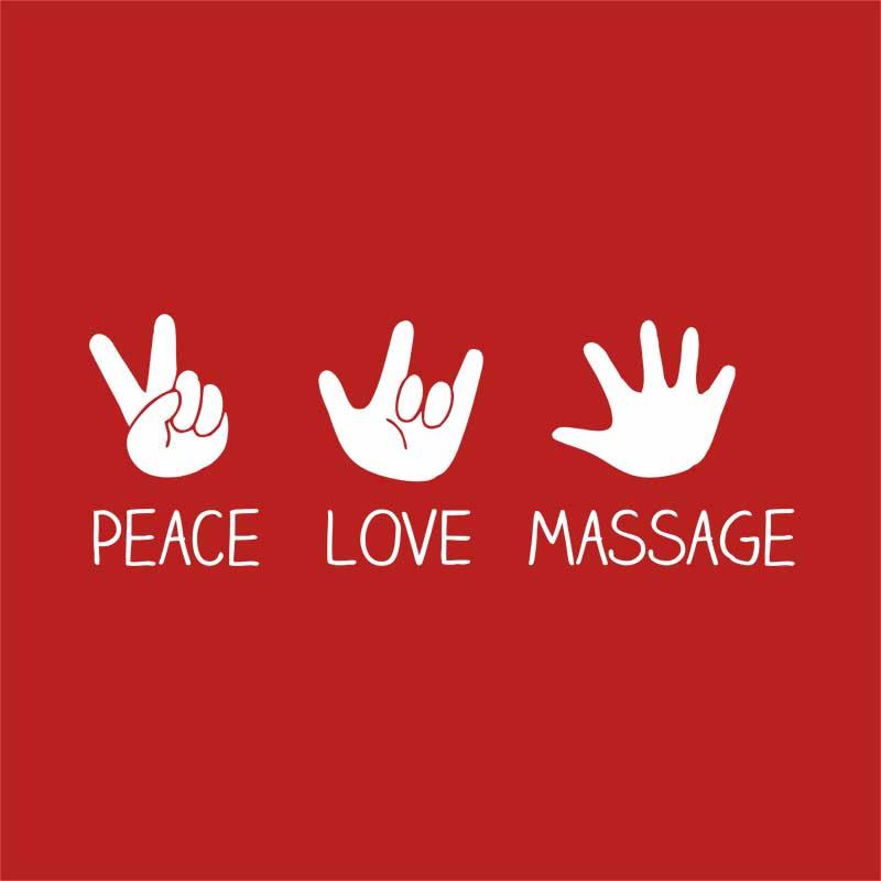 Peace love massage
