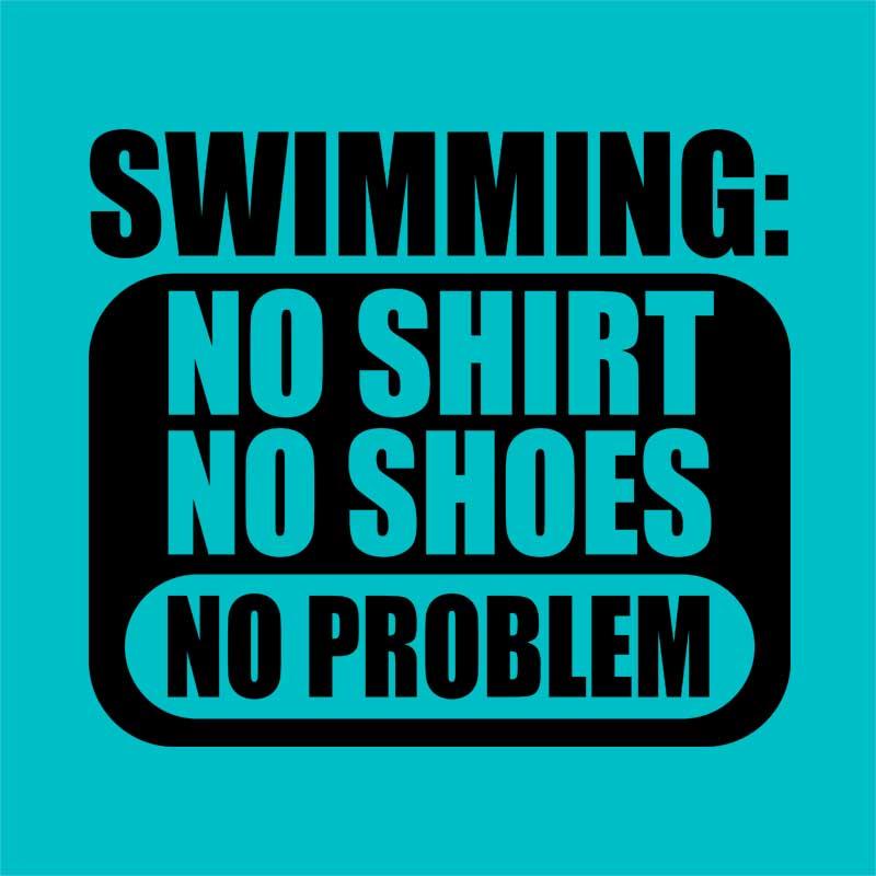 No problem swimming