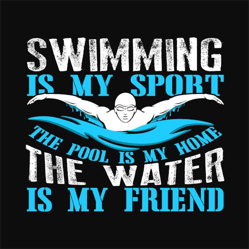 Swimming is my sport