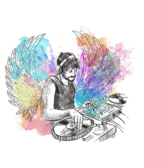 DJ angel Póló - Ha DJ rajongó ezeket a pólókat tuti imádni fogod!