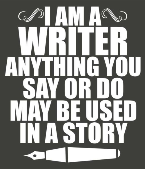 I am writer Póló - Ha Writer rajongó ezeket a pólókat tuti imádni fogod!