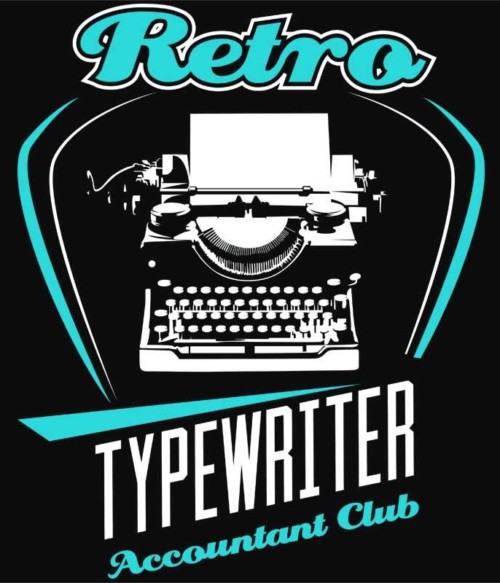 Retro typewriter Póló - Ha Writer rajongó ezeket a pólókat tuti imádni fogod!
