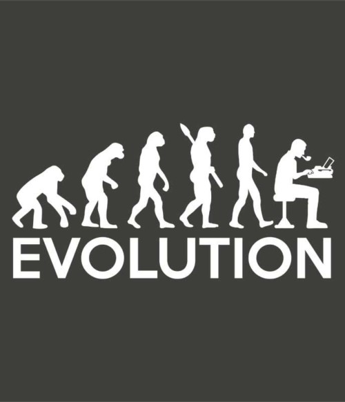 Writer evolution Póló - Ha Writer rajongó ezeket a pólókat tuti imádni fogod!