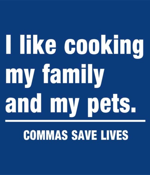 Commas save lives Póló - Ha Teacher rajongó ezeket a pólókat tuti imádni fogod!