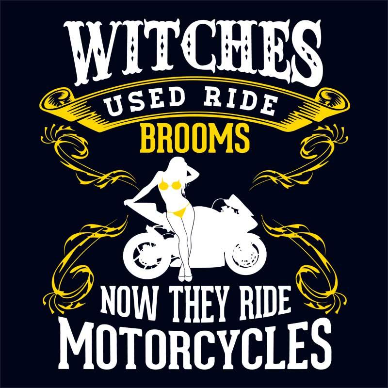 Witches used ride broom