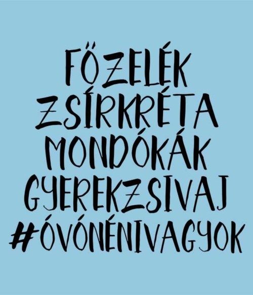 Óvónénivagyok Póló - Ha Kindergarten Teacher rajongó ezeket a pólókat tuti imádni fogod!