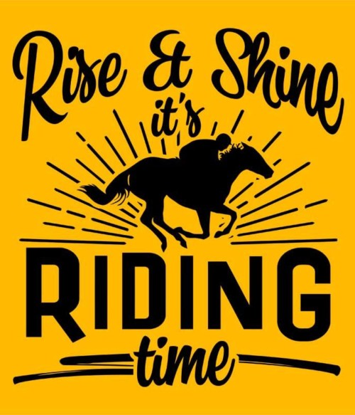 It's riding time Póló - Ha Horse rajongó ezeket a pólókat tuti imádni fogod!