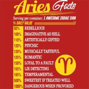 Aries facts - Unisex Farmerkabát