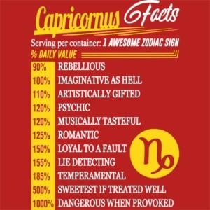 Capricornus facts - Unisex Farmerkabát