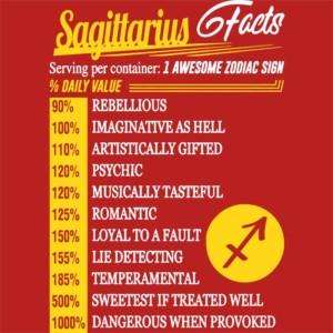 Sagittarius facts - Unisex Farmerkabát