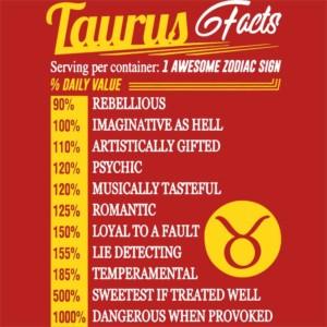 Taurus facts - Unisex Farmerkabát