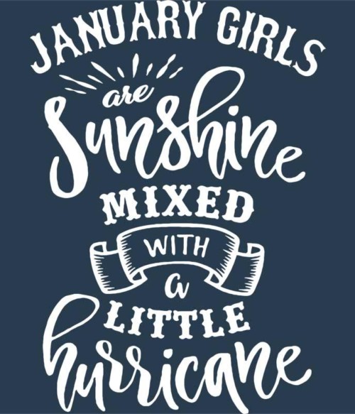 January sunshine and hurricane Póló - Ha Birthday rajongó ezeket a pólókat tuti imádni fogod!