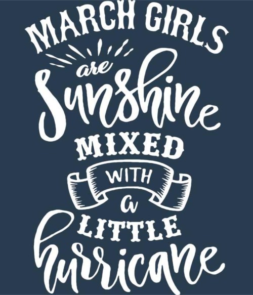 March sunshine and hurricane Póló - Ha Birthday rajongó ezeket a pólókat tuti imádni fogod!