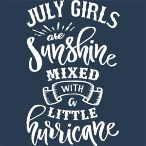 July sunshine and hurricane - Unisex Farmerkabát