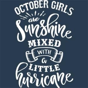 October sunshine and hurricane - Unisex Farmerkabát