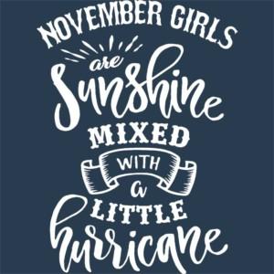November sunshine and hurricane - Unisex Farmerkabát