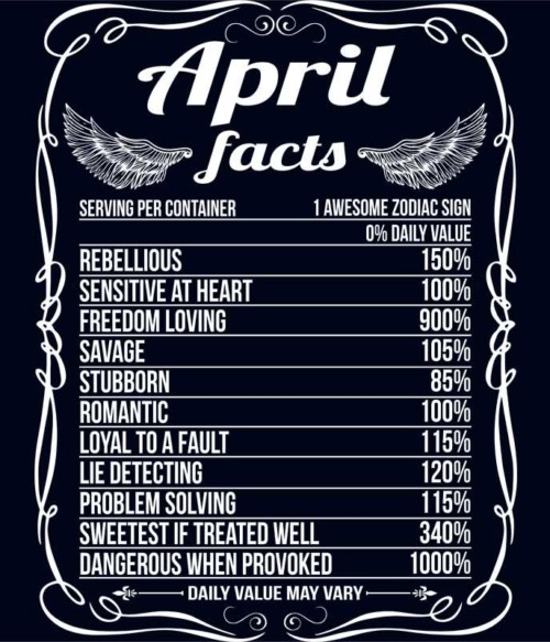 April Facts Póló - Ha Birthday rajongó ezeket a pólókat tuti imádni fogod!