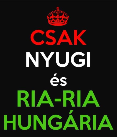 Ria Ria Hungária! Póló - Ha Football rajongó ezeket a pólókat tuti imádni fogod!
