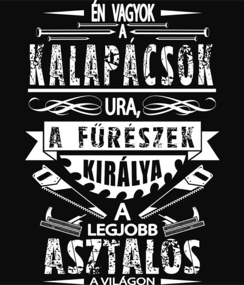 A kalapácsok ura Póló - Ha Carpenter rajongó ezeket a pólókat tuti imádni fogod!