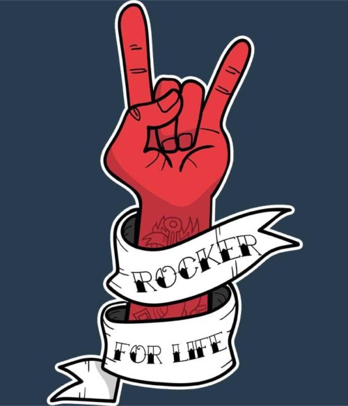 Rocker for Life Póló - Ha Rocker rajongó ezeket a pólókat tuti imádni fogod!