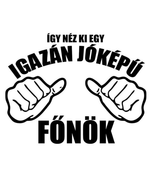 Jóképű főnök Póló - Ha Boss rajongó ezeket a pólókat tuti imádni fogod!