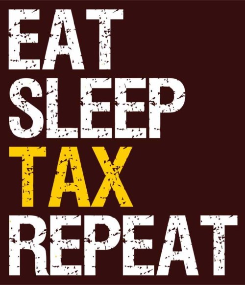 Eat sleep tax Póló - Ha Accountant rajongó ezeket a pólókat tuti imádni fogod!