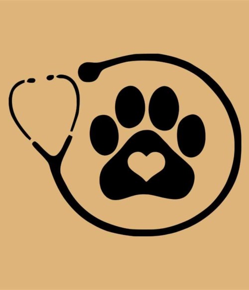 Veterinary paw love Póló - Ha Veterinary rajongó ezeket a pólókat tuti imádni fogod!