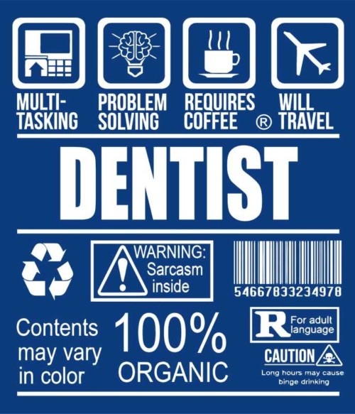 Dentist facts Póló - Ha Dentist rajongó ezeket a pólókat tuti imádni fogod!