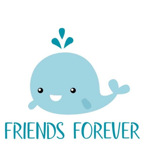 Whale friends 1 Póló - Ha Friendship rajongó ezeket a pólókat tuti imádni fogod!