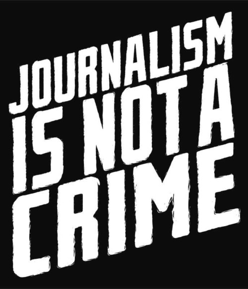 Journalism is not a crime Póló - Ha Journalist rajongó ezeket a pólókat tuti imádni fogod!