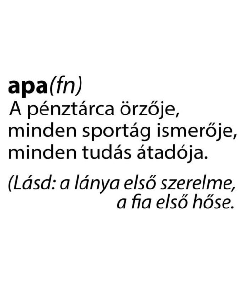 Apa definíció Póló - Ha Family rajongó ezeket a pólókat tuti imádni fogod!