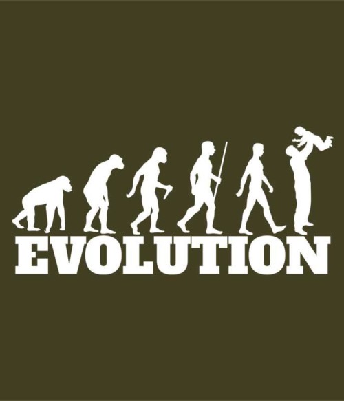 Dad evolution Póló - Ha Family rajongó ezeket a pólókat tuti imádni fogod!