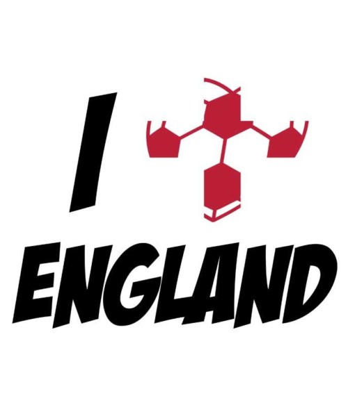 Football Love England Póló - Ha Football rajongó ezeket a pólókat tuti imádni fogod!