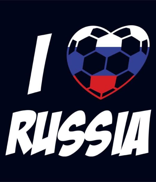 Football Love Russia Póló - Ha Football rajongó ezeket a pólókat tuti imádni fogod!