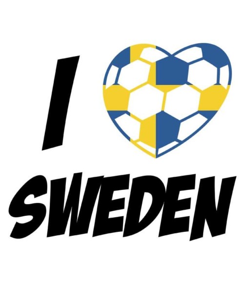 Football Love Sweden Póló - Ha Football rajongó ezeket a pólókat tuti imádni fogod!
