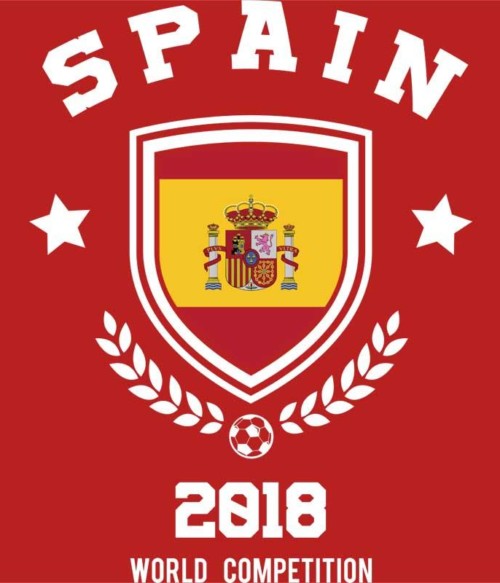 World Cup Spain Póló - Ha Football rajongó ezeket a pólókat tuti imádni fogod!