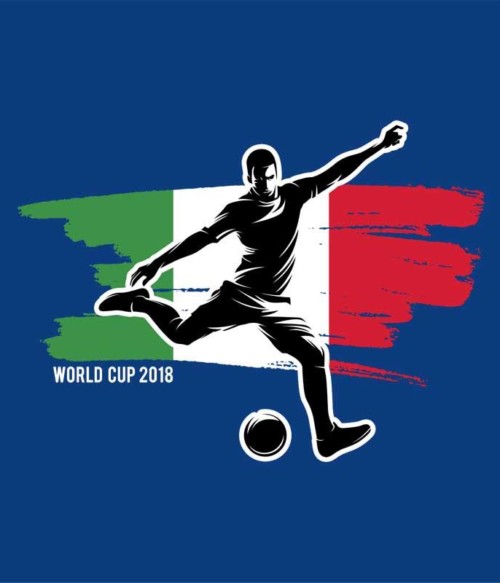 World Cup Flag Player Italy Póló - Ha Football rajongó ezeket a pólókat tuti imádni fogod!