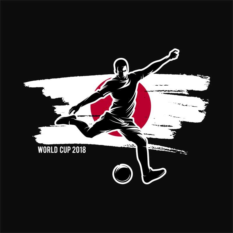 World Cup Flag Player Japan