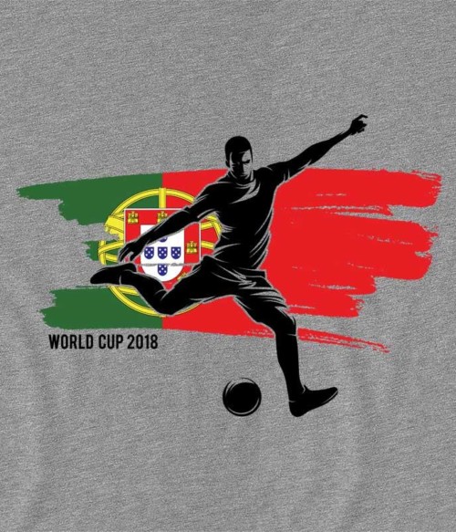 World Cup Flag Player Portugal Póló - Ha Football rajongó ezeket a pólókat tuti imádni fogod!