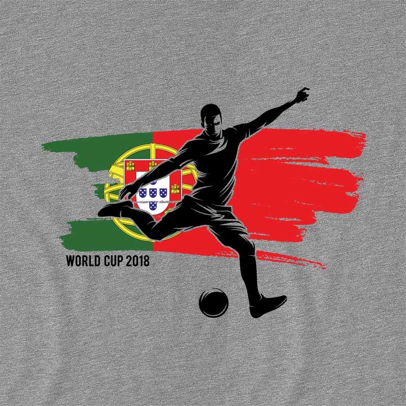 World Cup Flag Player Portugal