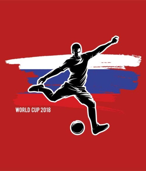 World Cup Flag Player Russia Póló - Ha Football rajongó ezeket a pólókat tuti imádni fogod!