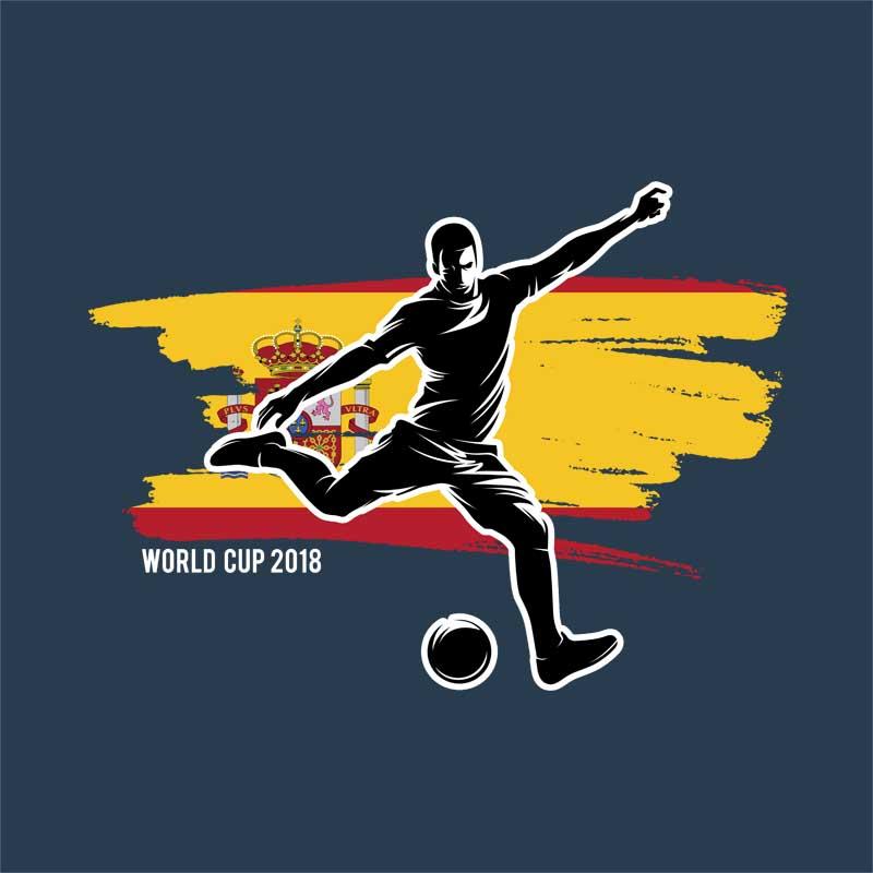 World Cup Flag Player Spain