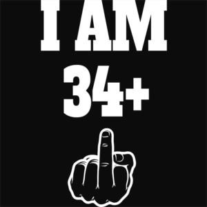 I am 34 - Unisex Farmerkabát